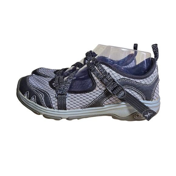 Chaco Womens Size 8.5-9 Outcross Evo Mary Jane Hiking Shoes Gray Adjustable - Picture 6 of 9